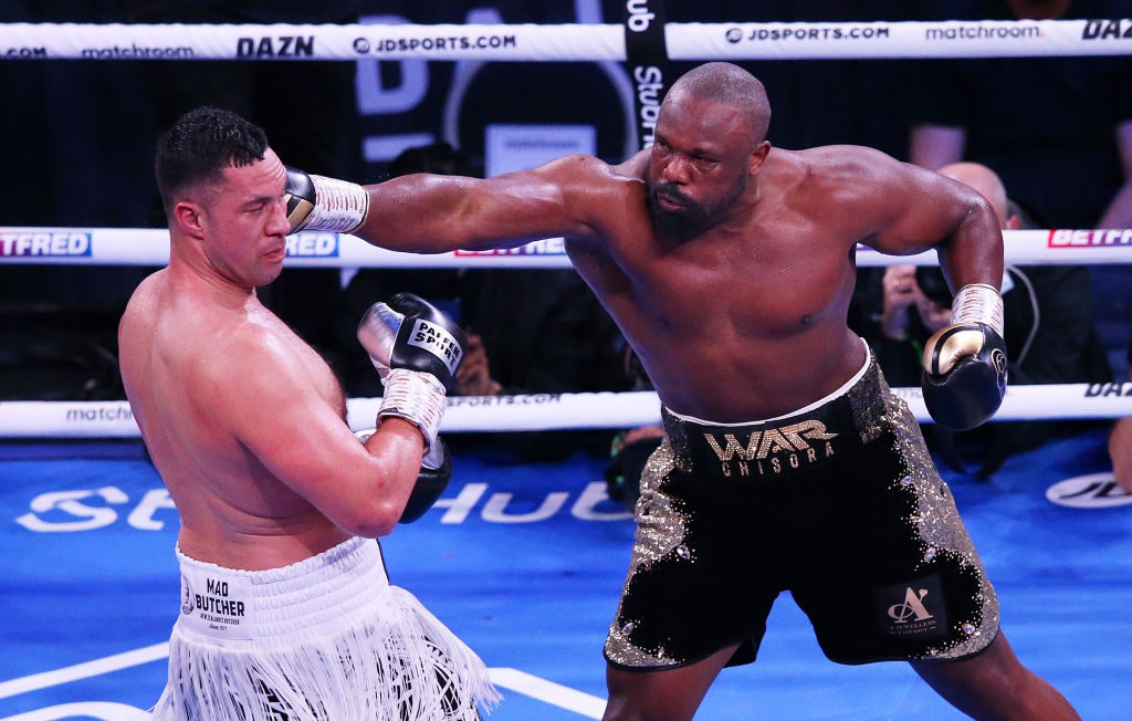 Derek Chisora and Joseph Parker battled it out last night after their first fight ended in a controversial points win.