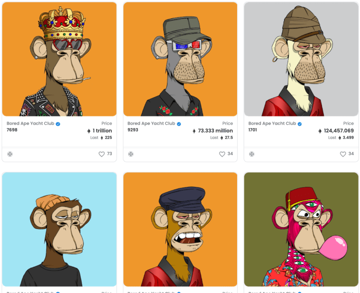 Bored Apes for sale