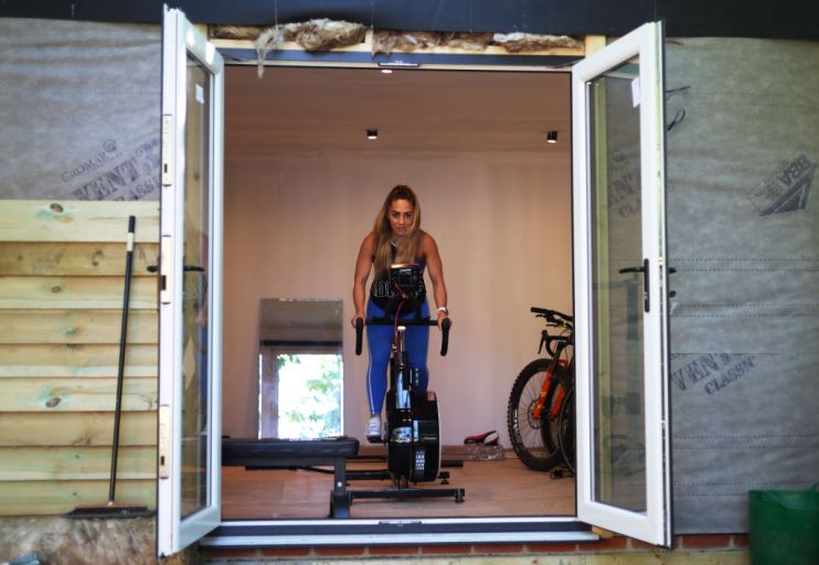 Team GB Paralympian Ali Smith Training at Home during the Coronavirus Pandemic