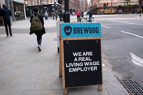Brewdog Employment Sign