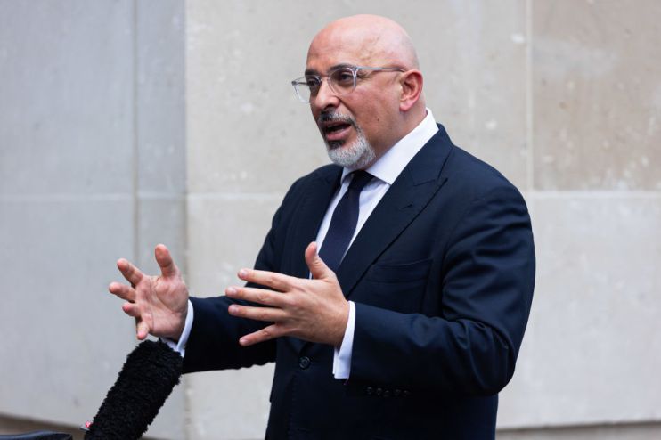 British politician Nadhim Zahawi, Secretary of State for