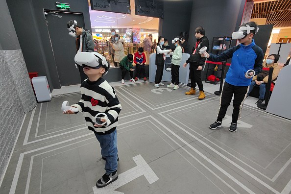 China Shanghai Virtual Reality Attraction
