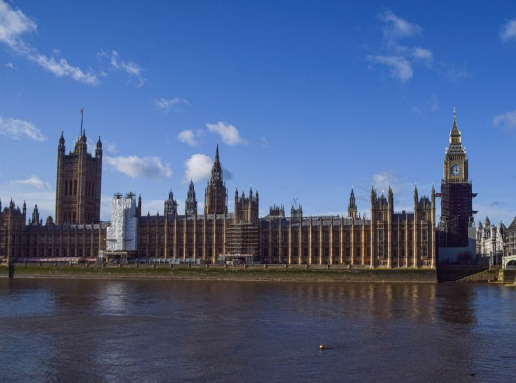 General view of the Houses of Parliament, Big Ben and River
