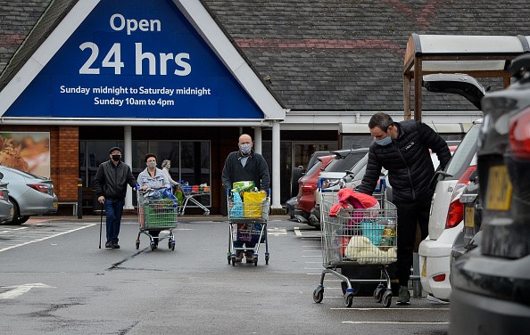 Shoppers Stock Up For Christmas