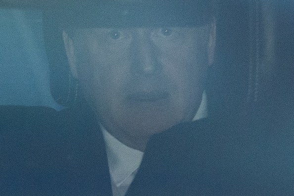 Beleaguered Boris Johnson Arrives Back From Prime Minister's Questions
