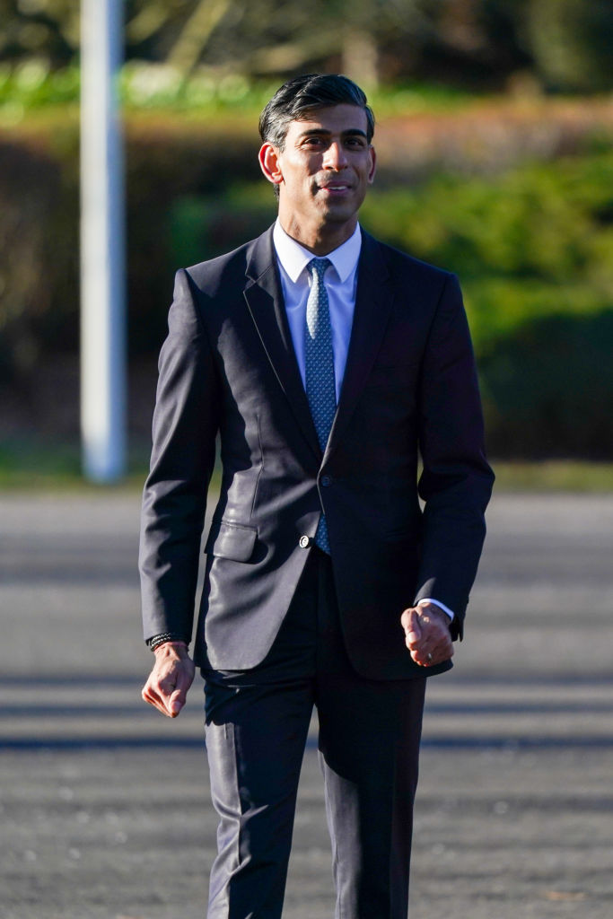 Rishi Sunak Attends Gurkha Passing Out Parade At ITC Catterick