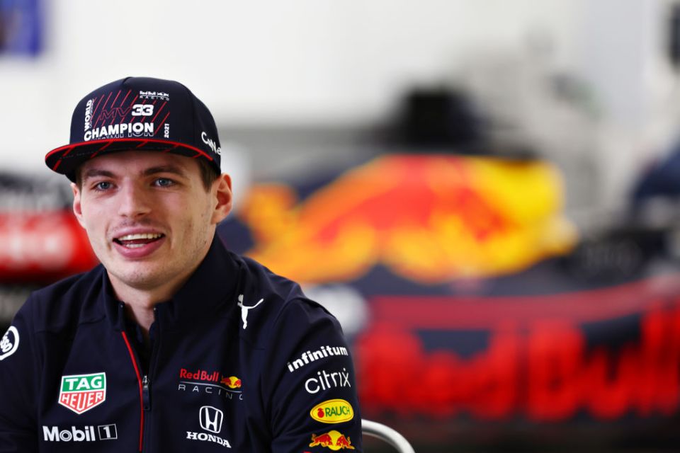 F1 World Champion Max Verstappen 