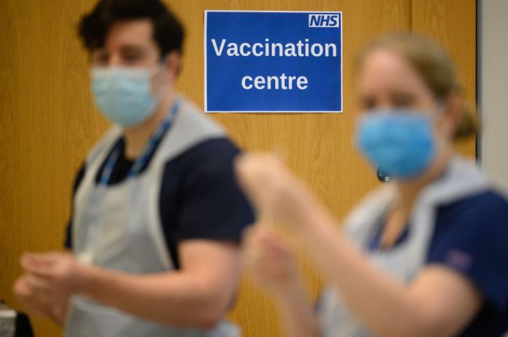 Boris Johnson Visit Covid Booster Vaccine Clinic In East Kent