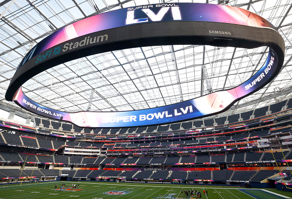 SoFi Stadium Prepares Super Bowl LVI