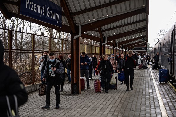 US Forces In Poland Prepare For Evacuees From Ukraine