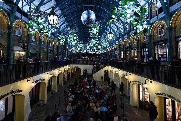 London Lights Up For Christmas