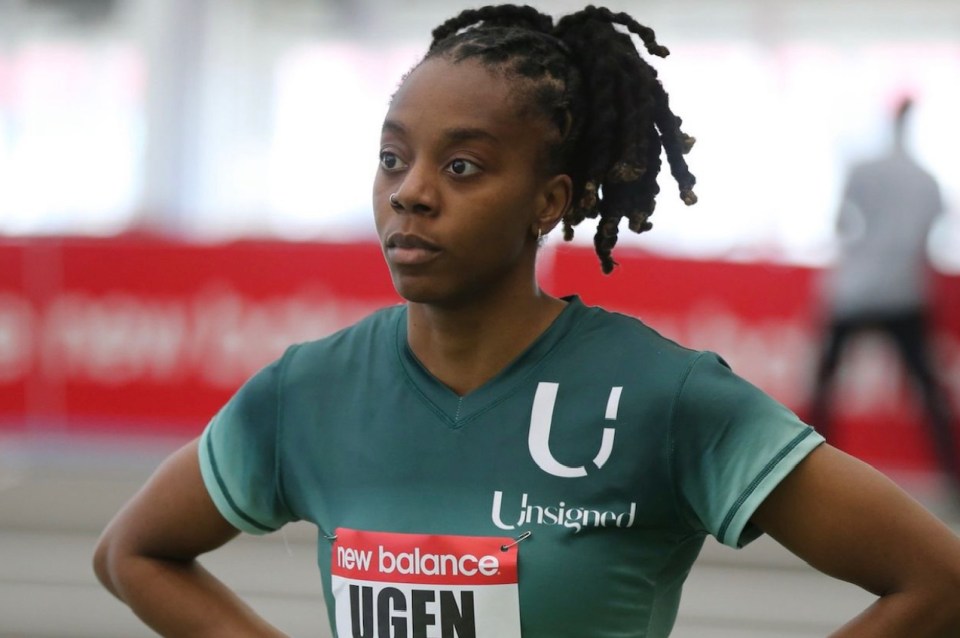 Lorraine Ugen created her brand Unsigned after failing to attract a new endorsement deal despite competing at last year's Tokyo Olympics