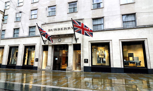 Burberry flagship store in Bond Street