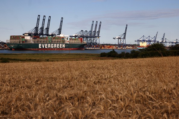 Ever Given, Ship Stuck In Suez, Arrives At Felixstowe Port