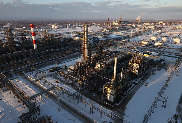 Rosneft Novokuibyshevsk Refinery in Samara Region, Russia
