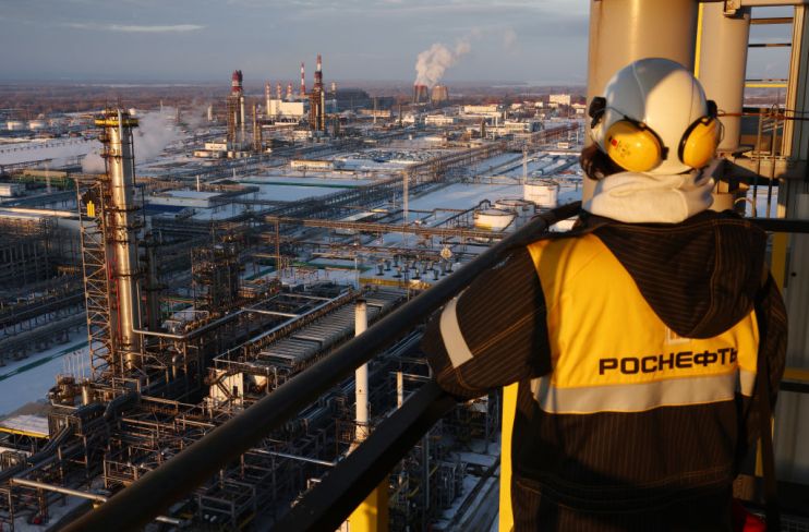 Rosneft Novokuibyshevsk Refinery in Samara Region, Russia