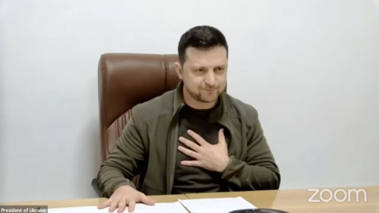 Ukrainian President Volodymyr Zelensky&acirc;&acirc;&acirc;&acirc;&acirc;&acirc;&acirc;