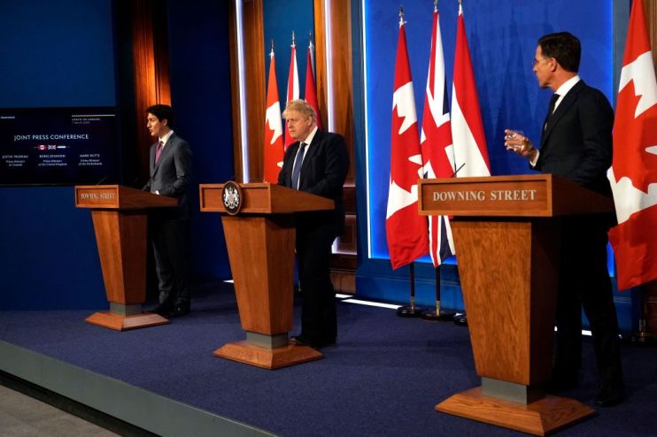 BRITAIN-CANADA-NETHERLANDS-DIPLOMACY-POLITICS