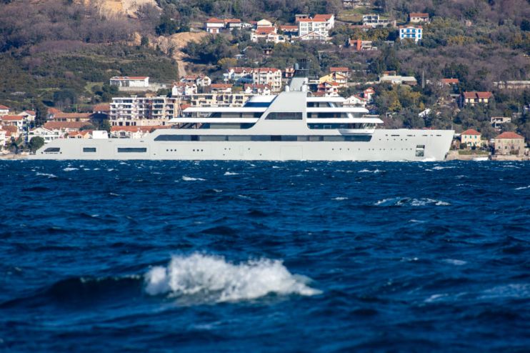Abramovich's Yacht 'Solaris' Arrives In Montenegro After UK Sanctions