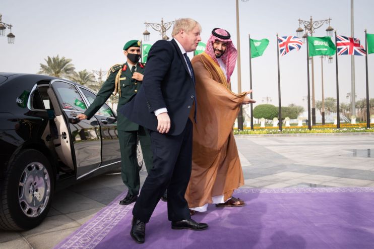 UK Prime Minister Visits Middle East