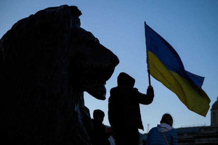 Protests Across UK Over Russian Invasion Of Ukraine