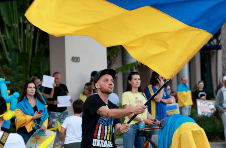 Pro-Ukraine Rally Held In South Florida