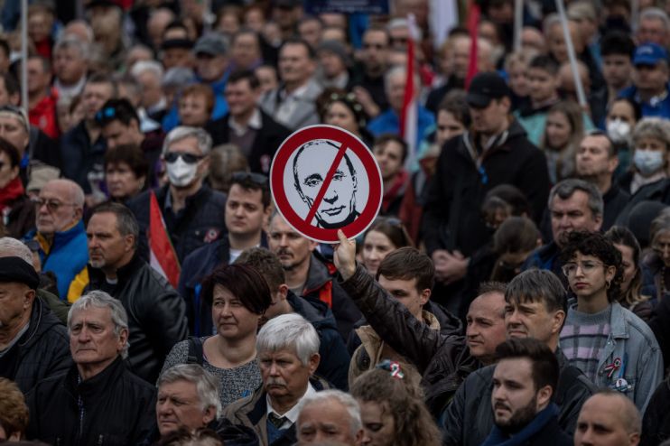 Hungarian Opposition Holds Rally On Country's Revolution Day