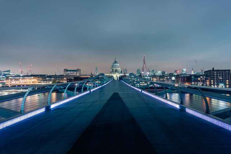 architecture bridge buildings cathedral