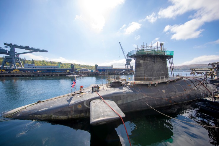 Former Defence Secretary Gavin Williamson Visits HMS Vigilant