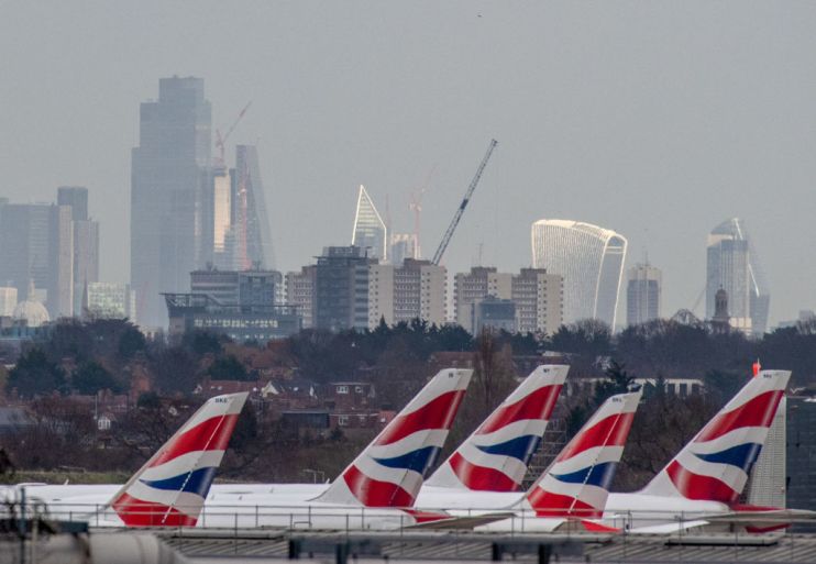 British Airway Planes Ahead Of International Consolidated Airlines Group SA Results