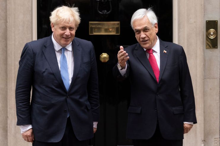 President Of Chile Visits UK Prime Minister