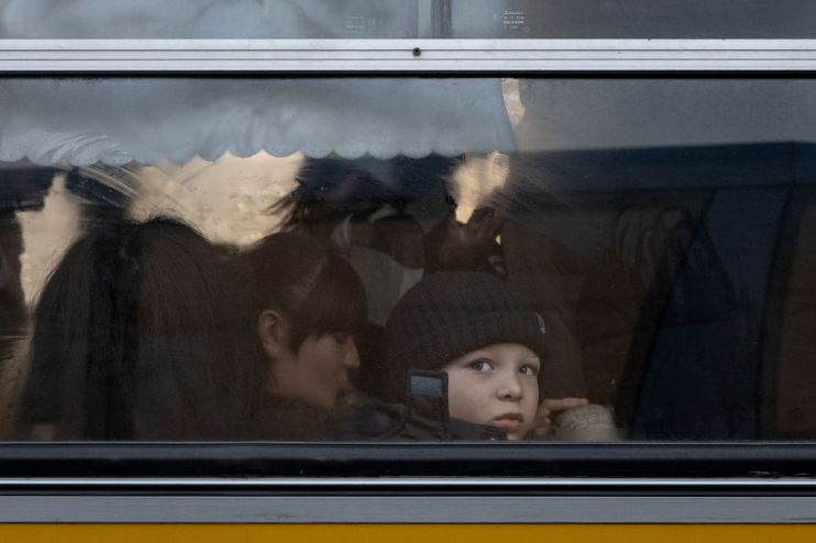 Mariupol Evacuees Seek Refuge And Rest Stop In Zaporizhzhia