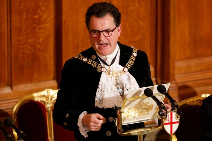 BRITAIN-POLITICS-BANQUET
