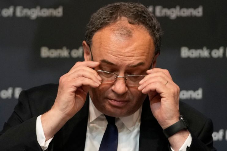 Bank of England Holds Interest Decision Rate News Conference