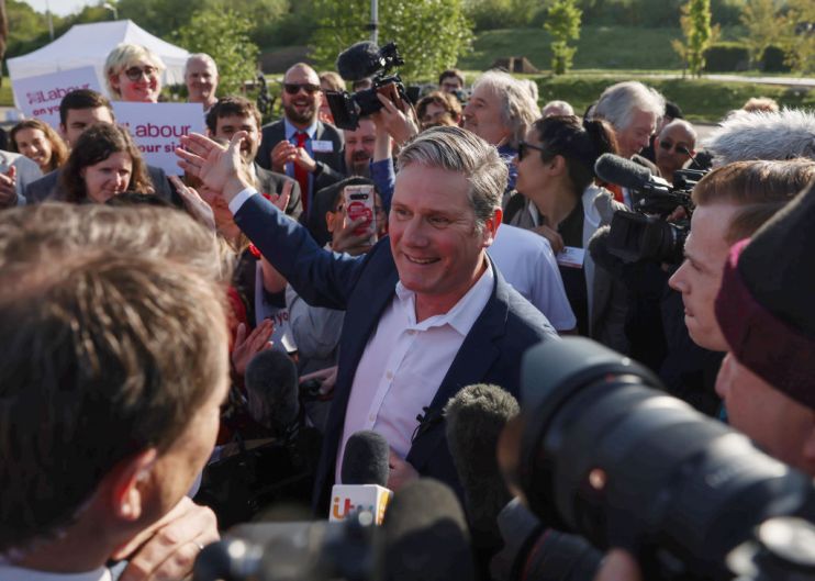 Keir Starmer Congratulates Winning Labour Councillors In Barnet