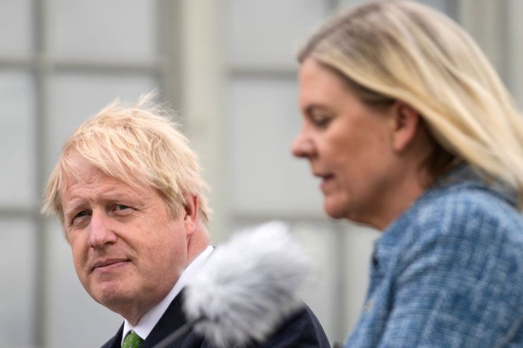 UK Prime Minister Visits Sweden And Finland