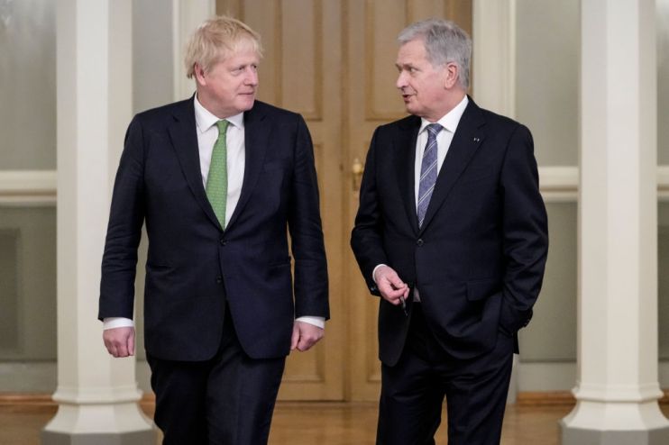 UK Prime Minister Visits Sweden And Finland