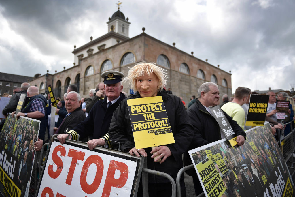 Boris Johnson Meets N.I. Leaders Amid Protocol Fracas