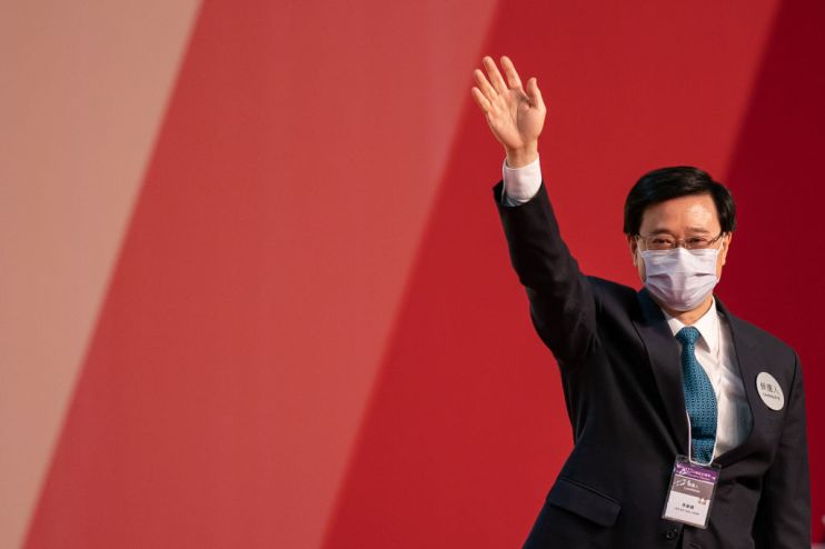 Hong Kong Votes For Chief Executive In Single-Candidate Race