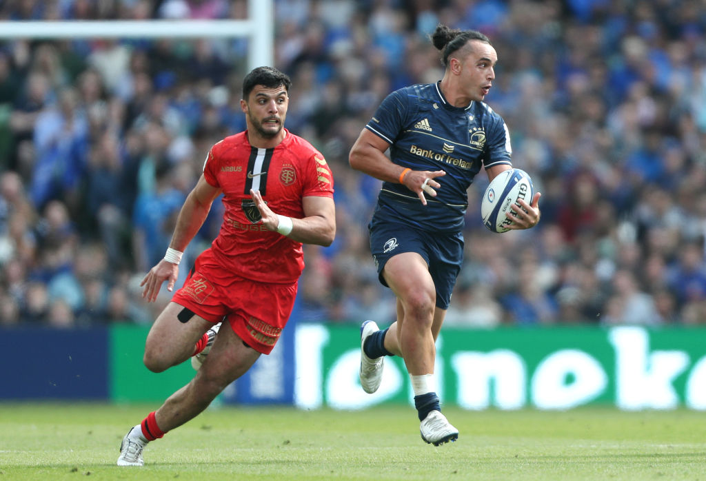 Leinster take on La Rochelle while Lyon face Toulon in Champions and Challenge Cup finals weekend.
