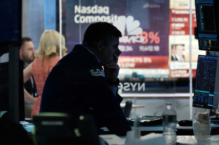 Stock Sell Off Drags Market Down Sharply
