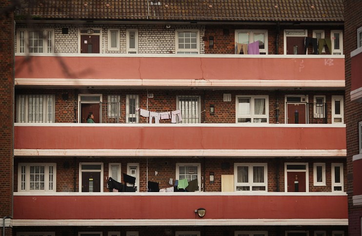 Homes And Streets Around Some Of The Poorer Areas Of The UK's Capital City
