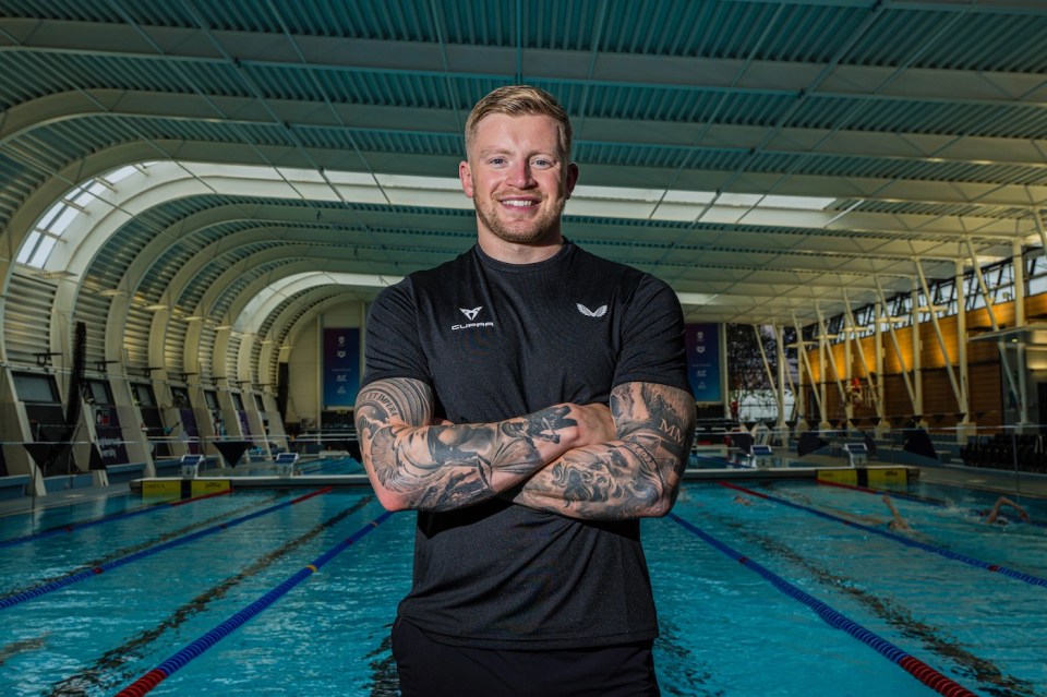 Adam Peaty says that boxing sets the standard of how swimming could engage more with its audience.