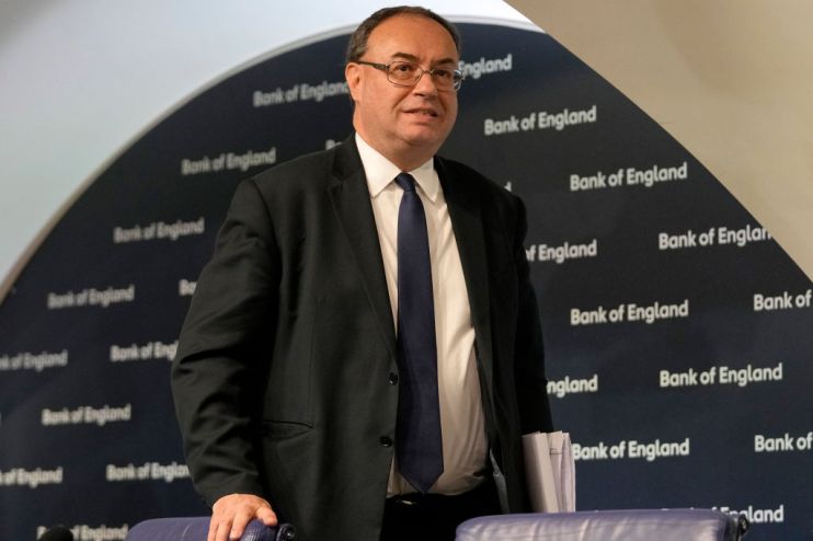 Bank of England Holds Interest Decision Rate News Conference