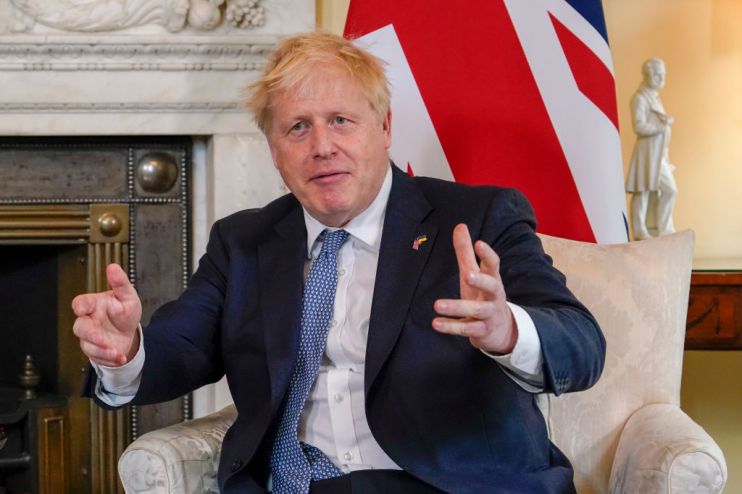 Boris Johnson Hosts The Prime Minister of Estonia