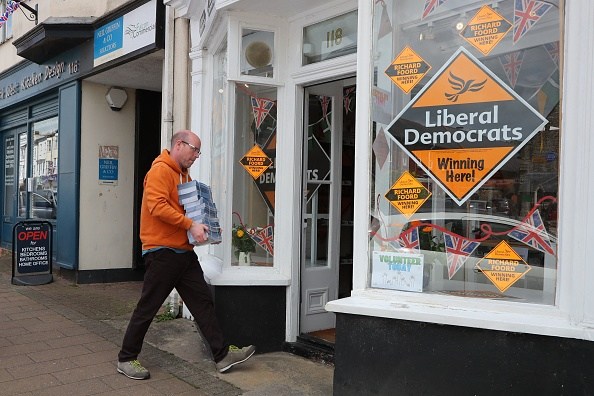 BRITAIN-POLITICS-BY-ELECTION-VOTE-TIVERTON