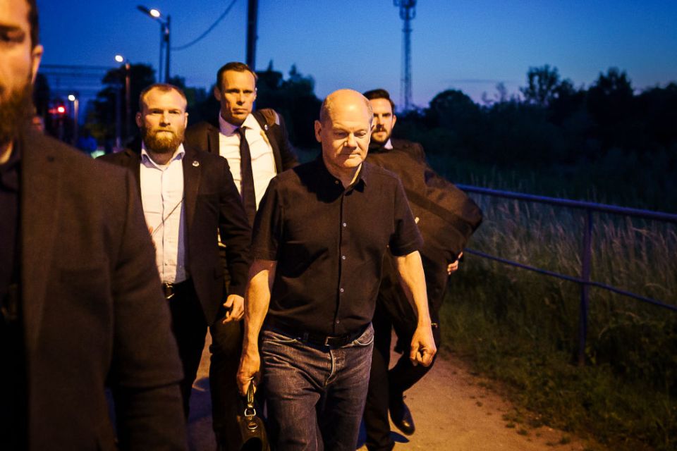 Draghi, Macron And Scholz Visit Kyiv