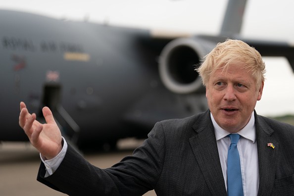 PM Lands At Brize Norton After Surprise Visit To Kyiv