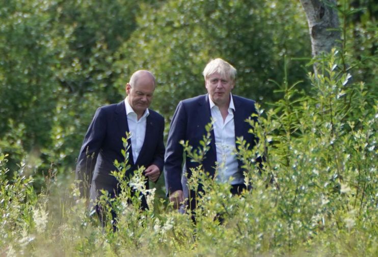 G7 Leaders Convene For Summit At Schloss Elmau