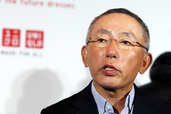 First Retailing Holds Business Strategy Press Conference